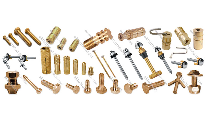 Brass Fasteners Fixing