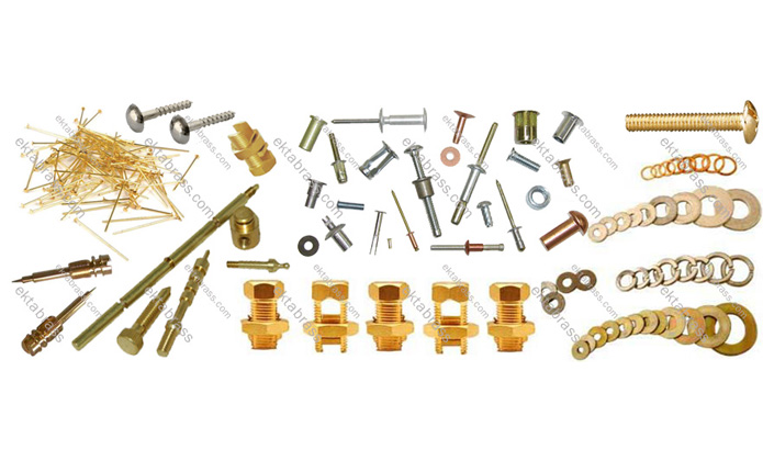 Brass Fasteners Fixing